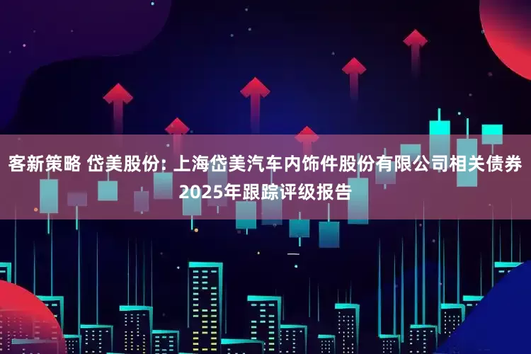 客新策略 岱美股份: 上海岱美汽车内饰件股份有限公司相关债券2025年跟踪评级报告
