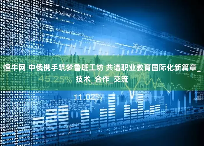 恒牛网 中俄携手筑梦鲁班工坊 共谱职业教育国际化新篇章_技术_合作_交流