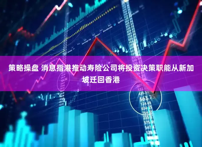 策略操盘 消息指港推动寿险公司将投资决策职能从新加坡迁回香港